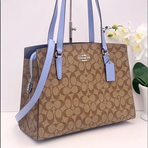 Coach Tatum Carryall Tote Shoulder Bag Crossbody